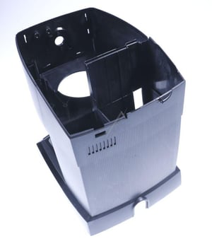 Gehäuse für DeLonghi Kaffeemaschine 5332181000 Edelstahl, schwarz