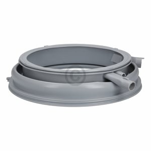 Fenstermanschette fettbeständig Silikon, grau mit Beleuchtungsstutzen + Umpumpstutzen 20002776