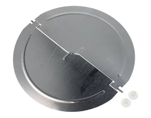 Rückstauklappe 144mm für Dunstabzugshaube Bosch Siemens 12040729 Abluft