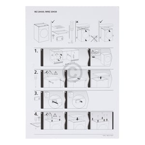 Unterbauabdeckung/-blech Siemens WZ20430 00478026 für Waschmaschine