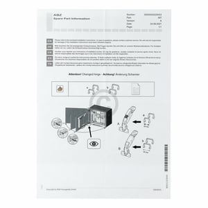 Klammer Türöffnungsbegrenzer BOSCH 10020570 für Kaffeemaschine