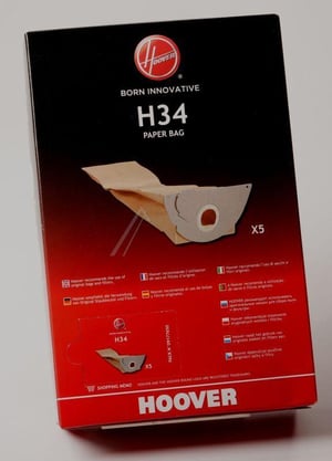 Staubsaugerbeutel Candy/Hoover 09177650 5er-Pack