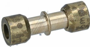 Messing-Kupplung für Kühlschrank Lokring L13000588 Gerade, 6mm