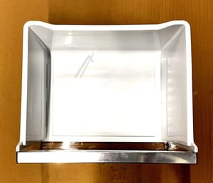 Gefrierfachbox mit Zierleiste für Kühlschrank AEG 4055536389 silber, Kunststoff