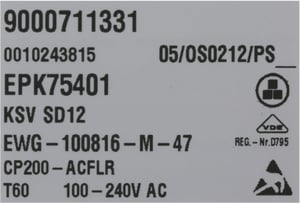 Steuerungsmodul programmiert 00758161