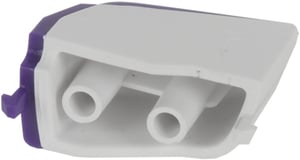 Tastenkappe für Bügeleisen BSH-Gruppe 10002989 Druckknopf, weiß