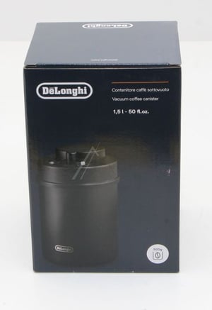 DeLonghi Kaffeemaschine Vakuum-Behälter schwarz AS00003083 Kaffeebohnen