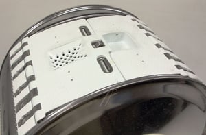 Waschtrommel für Candy Hoover Waschmaschine 43011905 Drehtrommel, Wäschekorb