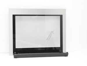 Frontscheibe-Satz für Ofen Electrolux 6619285007 Tür, schwarz