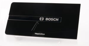 Schalengriff für Waschmaschine Bosch Siemens 12043867 Titan Edition Weiß Front Schwarz