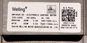 UMT4509.05 Universalmotor für Midea Waschmaschine 11002011000048 Antrieb