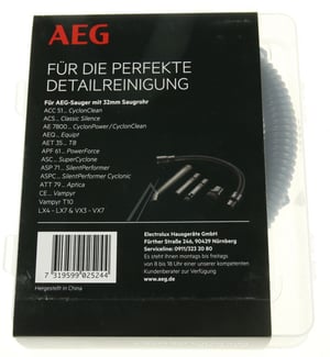 Düsenset MicroKit AEG AKIT05 9001683367 für 32mm RohrØ Bodenstaubsauger
