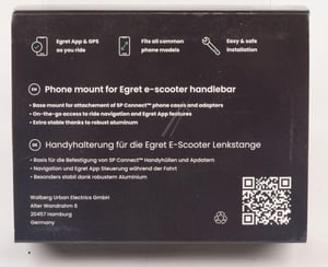 Handyhalterung EGRET 10100540 für E-Scooter X PRO XCORE XULTRA