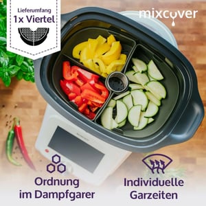 Garraumteiler (Viertel) für Monsieur Cuisine Connect & Smart