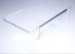 Gemüseschublade für Smeg Kühlschrank 691171192 transparent