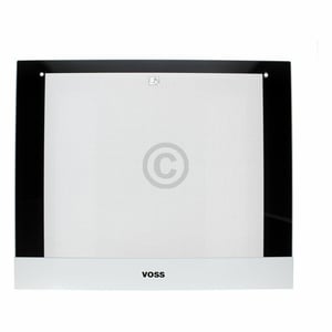 Backofenscheibe weiß für AEG 5612573146 592x490mm