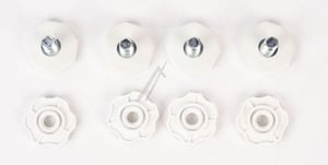 Gerätefüße für Waschmaschine Com X757743 4 Stück