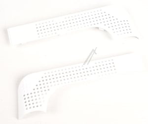 Abdeckung für Staubsauger Bosch Siemens 12040205 weiß, rechts/links