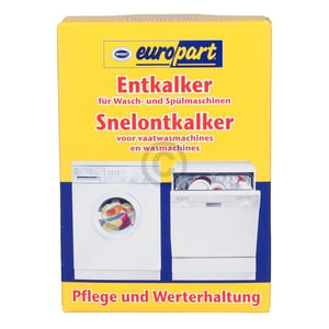 Maschinenentkalker EUROPART für Waschmaschine Geschirrspüler eine Anwendung 200g