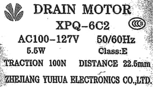 Bremsteil für Waschmaschine BSH-Gruppe 12022569 Bremsmechanismus