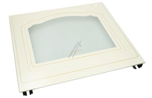 Ofentürscheibe für Ofen Hisense/Gorenje 689705 Glas, schwarz