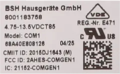 Connectivitymodul 12019827