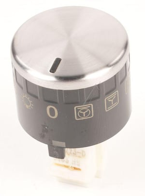 Versenkkopf für Ofen Amica 9063110 schwarz Bedienelement