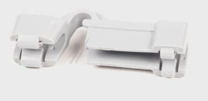 Befestigungs-Clip Unterkorb für Geschirrspüler Whirlpool Indesit 488000625779 Korbhalter