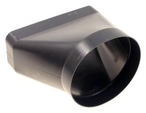 Rund-Flach-Adapter Bosch Ofen 17005349 Abluftschlauch