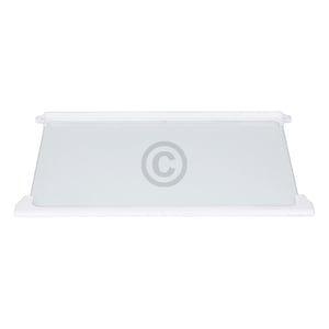 Glasplatte oben für Kühlteil beko 4617920500 450x300mm mit Leisten in KühlGefrierKombination Kühlschrank