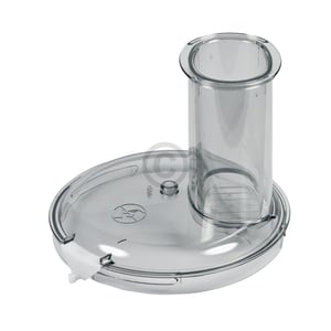 Deckel BOSCH 00657227 Gehäuseoberteil Einfüllstößel für Rührschüssel Durchlaufschnitzler Küchenmaschine