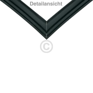 Türdichtung 4-seitig schwarz LIEBHERR 7108563 für Kühlschrank