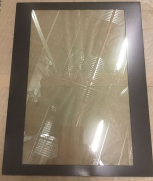 Ofentürglas für Beko-Ofen C00872807 Innentür