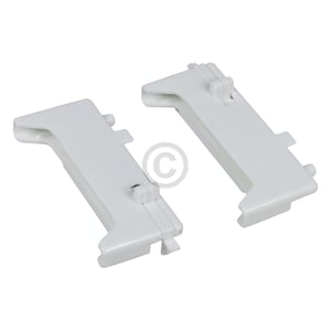 Lampenabdeckungshalter Bauknecht 481946698766 Clipset rechts links für Dunstabzugshaube