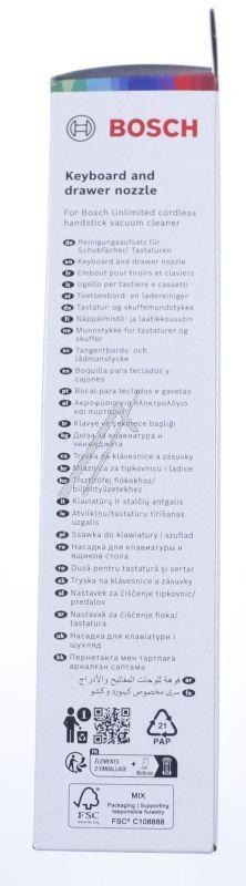 Möbeldüse für Staubsauger Bosch Siemens 17008527 Tastatur- und Schubladendüse