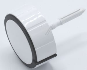 Programmwahlschalter Knopf für Waschmaschine Whirlpool 481010774756 weiß, schwarz, 15