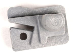 Sockel Bodenabdeckung für Kühlschrank Beko Grundig Arçelik C00912406 links Staubgrau