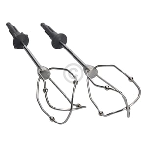 Rührbesen BOSCH 12008174  comfort Set rechts links mit Kügelchen für Handmixer