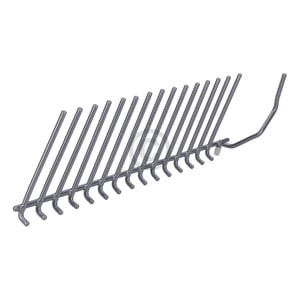 Klappstachel für Unterkorb, hinten, links, dunkelgrau 12033388