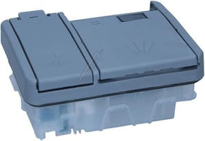 Schiebespender mit Abdeckung für Vestel Geschirrspüler 42372337 Dosierventil, Spüldüse