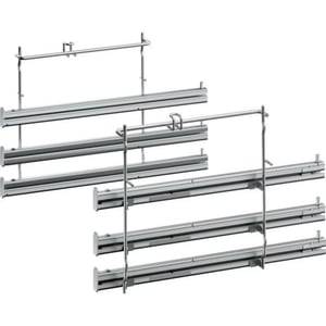 Vollauszug 3-fach 4/3, Paar, für pyrolyse (Plasmabeschichtet), Max. 15 kg