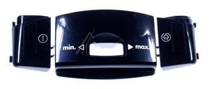 Bedienfeld-Deckel für Gehäuseteile AEG 2197580570 schwarz, Kunststoff