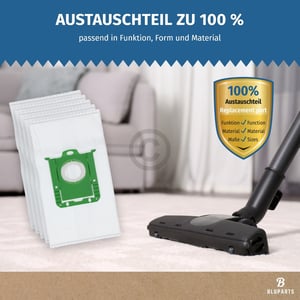 Filterbeutel wie Electrolux E201S s-bag® 9001684589 für Bodenstaubsauger 5Stk + Vorfilter