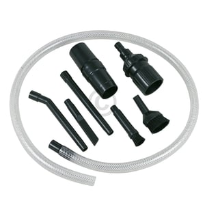 Mikrodüsenset Staubsauger 32/35 mm - Zubehörset für Detailreinigung (z.B. PC oder Auto) - 8-teiliges Mini Düsenset - flexibel einsetzbar