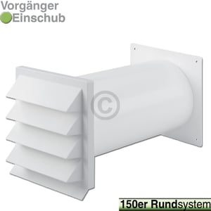 Mauerdurchführung 150erR weiß