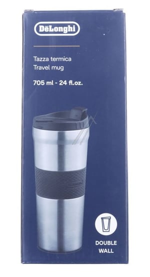 Reisebecher für DeLonghi Kaffeemaschine AS00006840 Edelstahl, 705ml