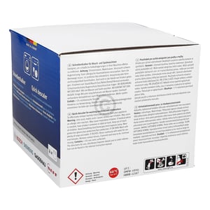 Schnellentkalker Set Bosch 00312523 für Waschmaschine Geschirrspüler 4x250g