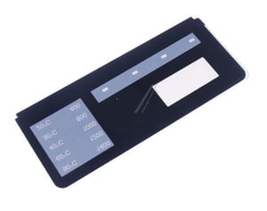 Bedrucktes Dekorpanel für Haier Waschmaschine 49120760 Bedienblende