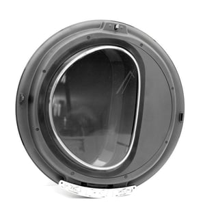 Türglas mit Rahmen für Trockner Candy Hoover 70011191 Komplette Tür