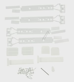 Montage-Kit für Electrolux Kühlschrank 140046408146 Tür